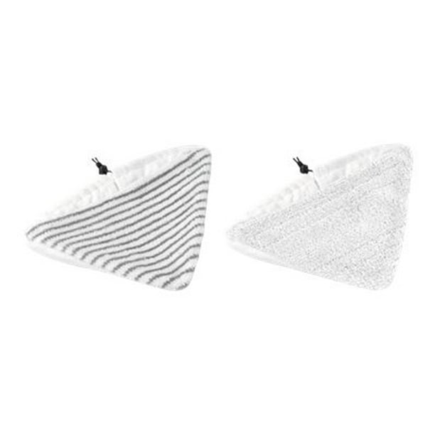 Compatible Steam Mop Pads for Steamboy & Bissell Microfiber Triangle 8 Clean Co